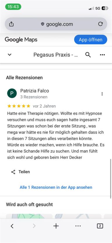 Psychotherapie Hypnose Stuttgart